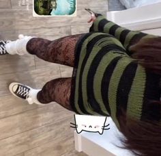 Cute Fits With Fishnets, Body Pfp Aesthetic, Styling Chokers Outfit, Dress Pics Instagram, Shorts With Ripped Tights, Night Clothes Aesthetic, Lust Aesthetic Outfit, Prôaña Tips, Harajuku Outfits Aesthetic