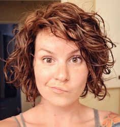 Short Layered Curly Hair, Curly Hair Advice, Wavy Hairstyles Tutorial, Layered Curly Hair, Curly Hair Tutorial, Hair Advice, Layered Bob, Curly Bob Hairstyles