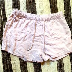 Light Pink Creamsicle Color Silky Soft Never Worn (Too Small For Me) H&m Relaxed Fit Spring Shorts, H&m Relaxed Fit Shorts For Spring, Trendy H&m Summer Shorts, H&m Pink Summer Bottoms, H&m Casual Spring Shorts, H&m Summer Loungewear Shorts, Pink H&m Bottoms For Summer, H&m Shorts For Summer Loungewear, H&m Casual Shorts For Spring