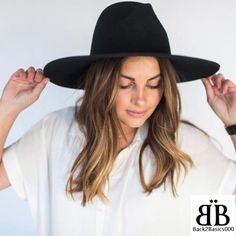 Reposhing This Item I Purchased From @Back2basics000. Loved It, But Ready To Rotate For Something New. Questions? Leave A Comment Below! Monroe Hat, Gigi Pip, Fedora Hat Women, Hat Wool, Wide Brim Fedora, Older Women Fashion, Women Fashion Edgy, Wholesale Shirts, Black Women Fashion