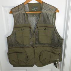 Nwt Flygo Mens Outdoor Work Safari Fishing Travel Photo Vest Pockets Size 2xl Measures 27" Armpit To Armpit, 27" Length No Flaws Or Issues Travel Photo, Fishing Trip, Pocket Size, Travel Photos, Mens Jackets, Fishing, Jackets & Coats, Man Shop, Fish