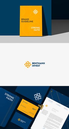 the brand guideline and stationery design