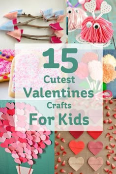 valentine's day crafts for kids that are easy to make