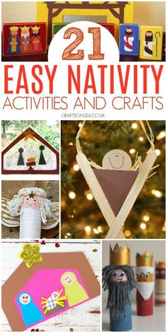 21 easy nativity activities and crafts for kids