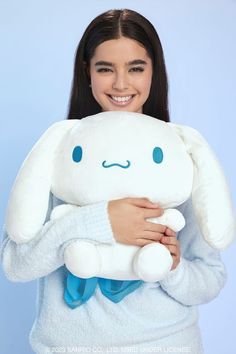 NEW W TAG FOREVER 21 X SANRIO Cinnamoroll Plush Bag COLOR: WHITE SIZE:  oNE SIZE DETAILS From our Hello Kitty and Friends x Forever 21 collection, this plush bag features a Cinnamoroll design, embroidered face, floppy protruding ears and tail, grosgrain straps, and a back zipper. - © 2023 SANRIO CO., LTD. Used Under License Content + Care - Shell & Lining: 100% polyester - Hand wash cold Size + Fit - Width: 18" - Height: 14" - Depth: 10" Product Code: 1001248037 SKU: 10012480370101 Cinamoroll Plush, Forever 21 Hello Kitty, Cinnamoroll Design, Sanrio Clothes, Cinnamoroll Plush, Forever 21 Bags, Hello Kitty Friends, Brown Backpacks, Plush Bags