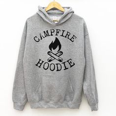 Size: S Cricut Hoodie Ideas, Cricut Hoodie, Best Hoodies, Hoodie Ideas, Cute Shirt Designs, Screen Printing Designs, Cricut Projects Vinyl, Favorite Shirts, Campfire