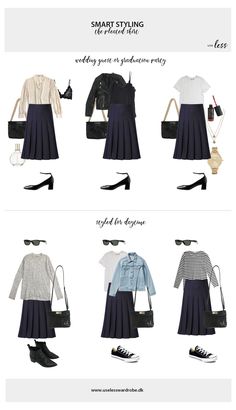 Occasional wear: mini-capsule guide #graduation #dress #hijab #sma #graduationdresshijabsma Smart Casual Work Outfit Muslimah, Modern Smart Casual Women, Hijabi Party Outfit, Smart Casual Outfit Women Party, Smart Casual Women Skirt, Smart Casual Hijab Outfits, Outfit Ideas For Wedding, Skirt Outfits Hijab