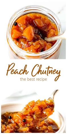 peach chutney the best recipe