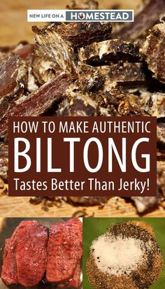 how to make authentic biltong tastes better than jekky by homestead