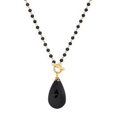 Lacrima Black Briolette Toggle Necklace 24 Briolette Necklace, Chic Fashionista, 1928 Jewelry, Toggle Necklace, Vintage Inspired Jewelry, Black Necklace, Necklace Online, Necklace For Women, Black Beads