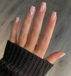 Acrylic Nails Chic, Hello Nails, Romantic Nails, Simple Acrylic Nails, Blush Nails, Classy Acrylic Nails, Acrylic Nails Coffin Pink