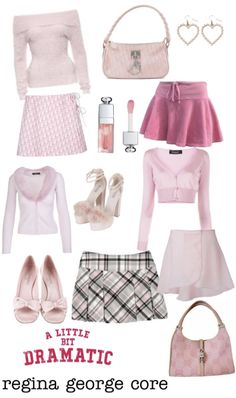 Mean Girl Inspired Outfits, Regina George Inspired Outfits, Regina George Aesthetic Outfit, Regina George Outfit Ideas, Mean Girls Outfits Inspiration, Mean Girls Inspired Outfits, Regina George Outfit, Regina George Aesthetic, George Aesthetic