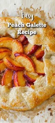 Let me tell you: this is the best Galette Recipe. It’s THE ONE. The crust is flaky, crisp, and perfect topped with a beautiful spread of juicy peaches. If you’ve had galettes in the past that were soggy, or had a rock-hard crust, this Peach Galette recipe won’t let you down. Mini Peach Galette, Easy Galette Recipe, Peach Galette Recipe Easy, Peaches Dessert, Peaches Baked