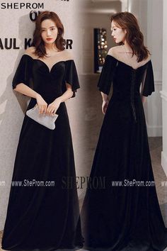 Buy Long Velvet Sheer Beading Neck Party Dress with Flare Sleeves id#AM6146 at SheProm. SheProm.com is an online store with thousands of formal dresses. Shop 100% authentic prom dresses with free standard shipping. Flare Sleeves, Fashion Dresses Casual, Flared Sleeves, Casual Style, Beading