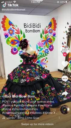 15 Dresses Quinceanera Mexican Black With Flowers, Black Quince Dresses With Flowers, 15 Dresses Quinceanera Mexican, Mexican Theme Quinceanera Dresses, Black Quinceanera Dresses Mexican, Quinceanera Dresses Mexican