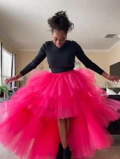 Full Hi-Lo Layer Tulle skirt! Elastic waist. One size fits most. Perfect for special occasions Tulle Skirts Outfit, Happy Birthday Princess, Layered Tulle Skirt, Birthday Princess, Womens Skirts, Dress Ideas, Engagement Pictures, Skirt Outfits, Tulle Skirt