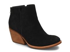 Saw this at DSW! Casual Suede Heeled Boots With Suede Lining, Casual Heeled Boots With Suede Lining, Casual Heeled Boots For Work With Suede Lining, Casual Heeled Boots For Work, Casual Suede Ankle Heeled Boots, Casual Suede Booties For Work, Kork Ease Boots, Dress And Jacket, Wrap Heels