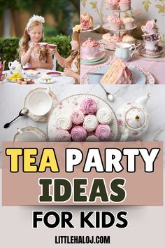 tea party ideas for kids that are easy to make