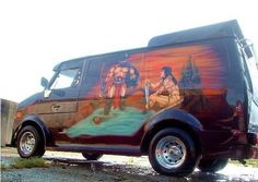 Custom Vans Ideas, Old Van, Astro Van, Room Photography, Old School Vans, Dodge Van