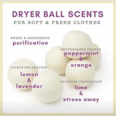 Living Oils Recipes, Ball Recipes, Young Living Essential Oils Recipes, Essential Oil Mixes, Dryer Balls, Living Essentials Oils