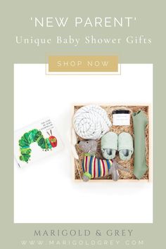 the new parent's unique baby shower gifts shop now