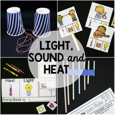 the light, sound and heat activities are great for kids to learn how to use them