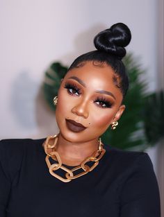 Tamara Renaye, Mekap Mata, Brown Girls Makeup, Makeup For Black Skin, Fall Makeup Looks, Smink Inspiration, Glamour Makeup, Dark Skin Makeup