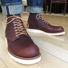 Red Wing Outfit Men, Farmer Boots, Red Wing Outfit, Outfit Men Aesthetic, Red Wing Heritage Boots