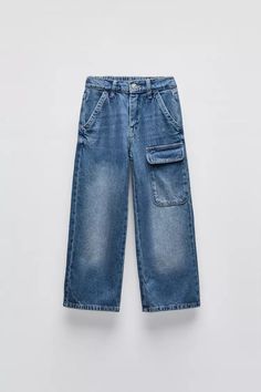 CARGO JEANS - Blue | ZARA United States