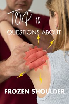 Frozen shoulder is a condition where the range of motion in your shoulder decreases, making it difficult to raise your arm to touch your head or back. Recovery and regaining shoulder mobility can take years. I hope these FAQs can help answer your concerns if you’re dealing with frozen shoulder. #frozenshoulder #acupuncture #naturalremedy #plano #dallas Exercises For Frozen Shoulder, Frozen Shoulder Symptoms, What Is Frozen Shoulder, Crunchy Living, Shoulder Range Of Motion, Exercise For Hips