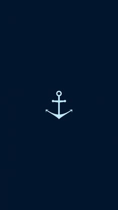 an anchor on a dark blue background