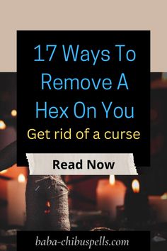 17 Ways To Remove A Hex On You Spiritual Balance, Break Free