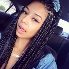 #braids Box Braid Hair, Box Braids Hairstyles For Black Women, Senegalese Twist, Kids Hair Cuts, Girls Braids