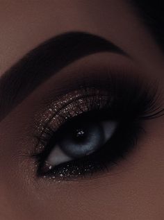 Angel Of Darkness Makeup, Dark Sultry Makeup Looks, Spy Makeup Halloween, Wedding Makeup For Hooded Blue Eyes, Masquerade Ball Makeup Ideas, Dark Wedding Makeup For Brown Eyes, Black Outfit Makeup Ideas Smokey Eye, Hoco Makeup Ideas For Green Dress, Dark Dramatic Makeup