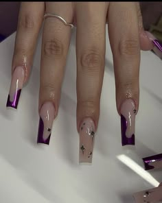 Wow Nails, Glamour Nails, Simple Acrylic Nails, Glow Nails, Short Square Acrylic Nails