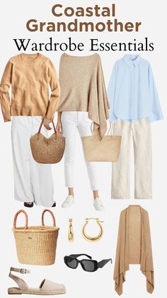 Explore coastal elegance with our curated wardrobe essentials for Coastal Grandmothers. Embrace comfort and style by the sea with timeless pieces that celebrate the grace and beauty of every Coastal Grandmother. Coastal Spring Outfits, Nancy Meyers Outfits, Coastal Grandmother Summer, Summer Cloth, How To Have Style, Stylish Outfits For Women Over 50