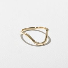 Astra · Eliette Minimalist Curved Gold Jewelry, Modern Twist Sterling Silver Stackable Rings In Yellow Gold, Modern Twist Stackable Rings In Yellow Gold, Curved 14k Gold Jewelry For Anniversary, 14k Gold Curved Jewelry For Anniversary, Minimalist Curved Yellow Gold Ring, Gold Jewelry With A Modern Curved Design, Gold Curved Jewelry With A Modern Twist, Classic Curved 14k Gold Jewelry