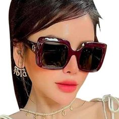 Gucci Gg0896s 003 Sunglasses Red Green Square Women Brand - Gucci Year - 2021 Model- Gg0896s Color Code - 003 Gender - Women Frame Colour - Red Frame Shape - Square Frame Style - Full Rim Frame Material - Acetate Lens Material - Nylon Lens Color - Green Uv Protection - Category 3 Size - 52/25/145 100% Uv Protection Authentic! Full Retail Package With All Accessories. Have All Colors Of Gucci Cases In Stock. Feel Free To Message Me The Color Of Case You Would Like To Get When Making A Purchase. M Luxury Red Sunglasses With Gradient Lenses, Luxury Red Tinted Sunglasses, Luxury Red Polarized Sunglasses, Luxury Red Square Frame Sunglasses, Trendy Red Sunglasses For Evening, Chic Red Square Frame Sunglasses, Red Square Frame Sunglasses For Party, Elegant Red Polarized Sunglasses, Luxury Red Sunglasses For Party