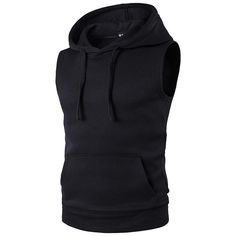 Material: Polyester,Polyurethane Sleeve Length: Sleeveless Collar: Hooded Style: Casual Season: Fall,Spring,Summer Package Contents: 1 x Vest Gym For Men, Assassins Creed Hoodie, Sleeveless Sweatshirt, Contemporary Clothes, Pocket Vest, Spring Hoodie, Cool Winter, Hooded Vest, Hooded Top