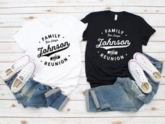 Family Reunion Shirts, Reunion Shirts, Honeymoon Shirts, Couple Tees, Bella Canvas Tees, Family Parties, Nashville Tennessee, Couple Shirts, Family Reunion