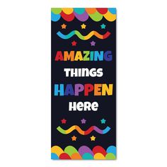 Classroom Door Decoration Kit - Amazing Things Happen Here Printable Digital Library Sproutbrite Welcome Door Decorations, Tk Classroom, Class Door Decorations, Classroom Door Decorations, Preschool Door, Traditional Classroom, Preschool Phonics, Student Picture, School Board Decoration