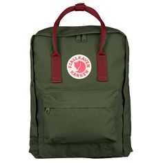 Kanken Mini Unisex Children Backpack, The Mini-version is suitable for small children as well as for full grown adults who are looking for a small backpack. Green Kanken, Fjallraven Rucksack, Mochila Fjallraven Kanken, Cool Backpacks For Men, Kanken Classic, Backpack Fjallraven, Kanken Mini, Fjällräven Kånken, Water Resistant Backpack