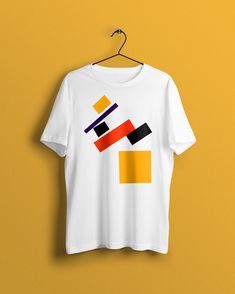 Kazimir Malevich unisex tshirt Solid colors are 100% ring-spun cotton Dark Heather is 65% polyester, 35% cotton Sport Grey is 90% ring-spun cotton, 10% polyester Fabric weight: 4.5 oz/y² (153 g/m²) Pre-shrunk for extra durability Shoulder-to-shoulder taping Printing technique - Direct to Garment Care instructions: * Machine wash cold, inside-out, gentle cycle with mild detergent and similar colors. Use non-chlorine bleach, only when necessary. No fabric softeners * Tumble dry low, or hang-dry fo Modern Short Sleeve Shirt With Graphic Print, Modern Short Sleeve Graphic Print Shirt, Modern Short Sleeve Graphic Shirt, White Graphic T-shirt For Artistic Expression, White Graphic T-shirt, Modern White T-shirt With Graphic Print, Modern White T-shirt With Screen Print, Modern White Tops With Graphic Design, Minimalist Tshirt Design