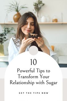 How you think about sugar affects your sugar consumption. These 10 tips help you transform your relationship with sugar, so you can break any sugar habit. Sugar Withdrawal Symptoms, How To Control Sugar, Diet Schedule, Heart Diet, Career Women, Unhealthy Diet, Healthier Eating