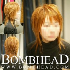 Emo Shag Haircut, Dyed Hair Inspiration, Mullet Hairstyle, Short Hair Haircuts, Hair Reference