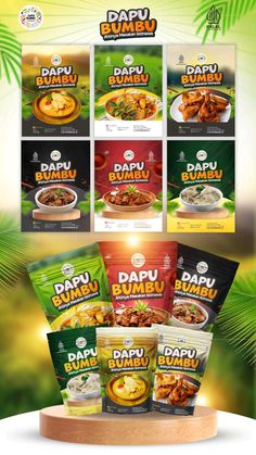 the menu design for dapu rumu