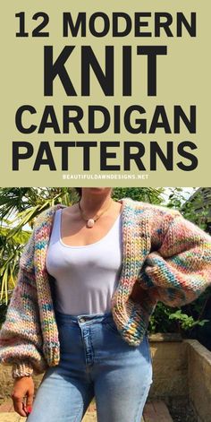 If you’re looking for modern knitting cardigan patterns, I have a great collection of trendy patterns to share with you. Modern Cardigan, Cardigan Knitting Patterns, Knitting Cardigan, Knit Cardigan Pattern, Trendy Patterns, Modern Knitting, Trendy Sweaters, Crochet Fashion Patterns