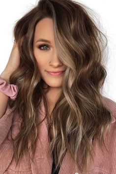 Fall Hair Color Trends, Long Face Hairstyles, Short Hair Balayage, Long Brown Hair, Light Brown Hair, Hair Color Trends, Ombre Hair