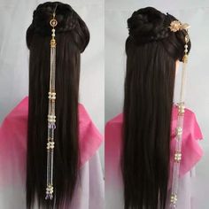 Chinese Hairpin Hairstyle, Asian Hair Pin, Chinese Hair Accessories, Chinese Style Dress, Chinese Hairstyle