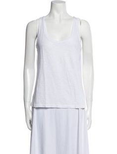 Veronica Beard Tank TopWhiteScoop NeckDesigner Fit: Tops by Veronica Beard typically fit true to size. Classic White Tank Top For Everyday, Classic White Tank Top For Spring, Veronica Beard, Pima Cotton, Sleeveless Top, Scoop Neck, Top Outfits, Clothes For Women, Clothes